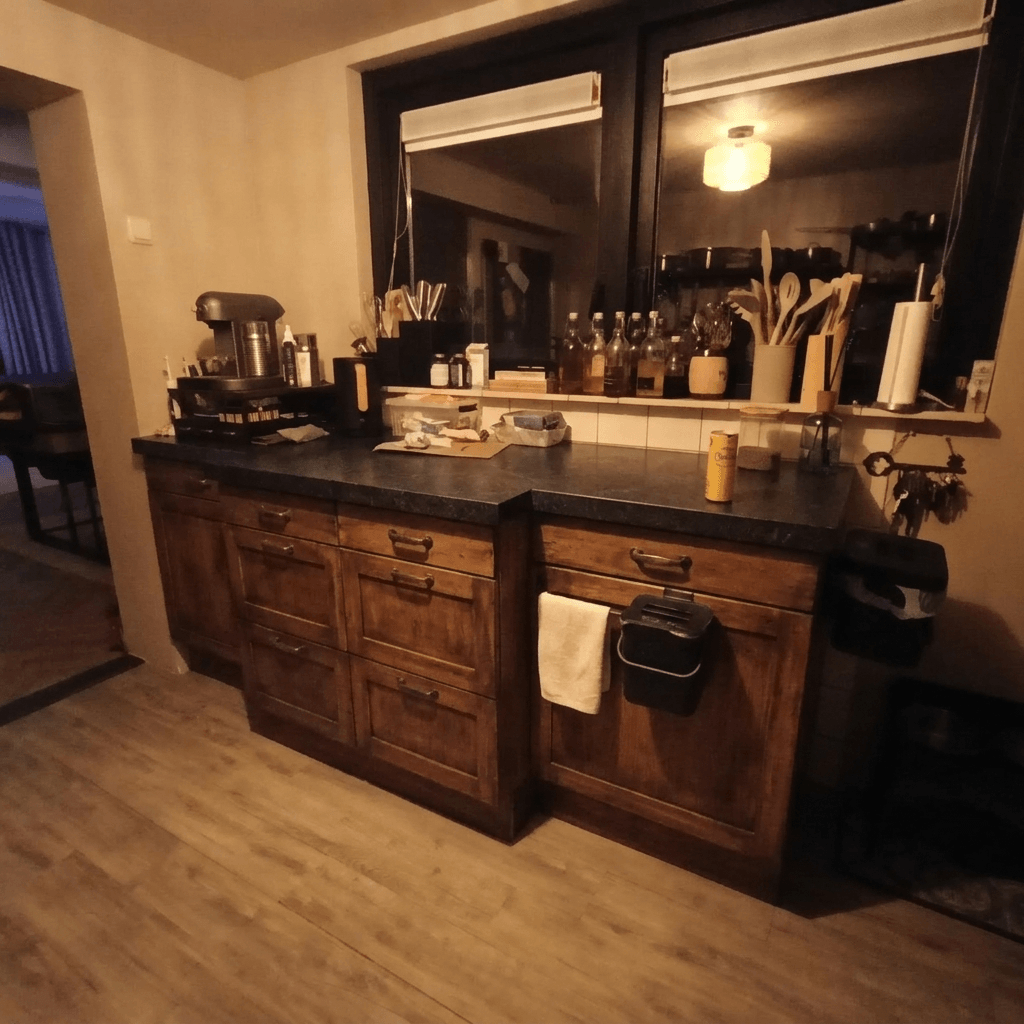 Kitchen interior in no_style style — photo by GenRoom AI