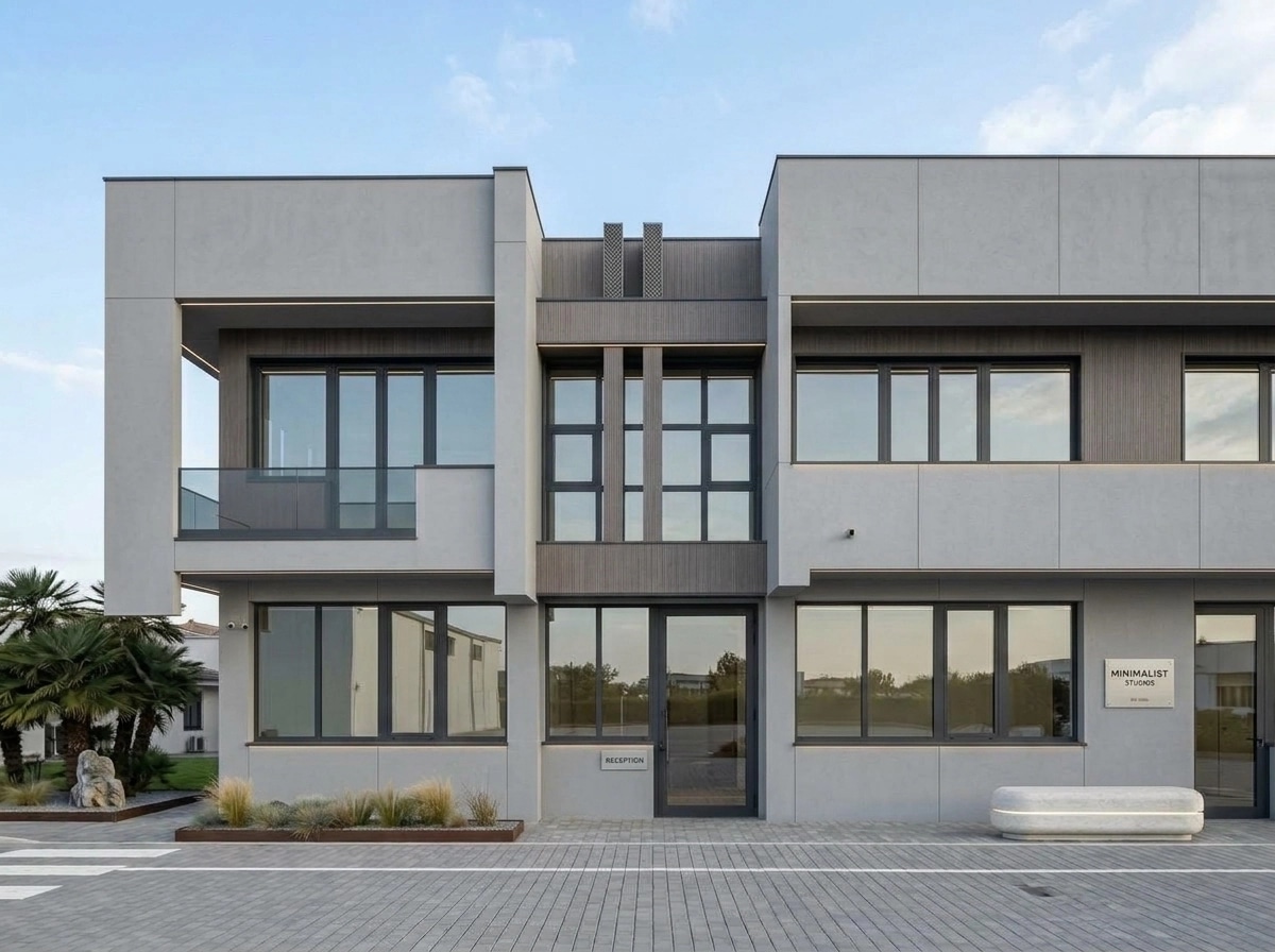 Facade design in Minimalist Facade style — Facade by GenRoom AI