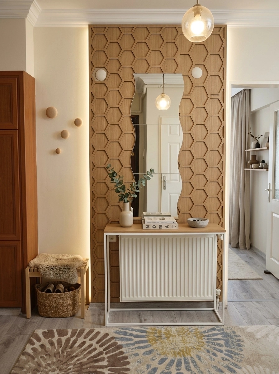 Interior design in Scandinavian style — Hallway by GenRoom AI