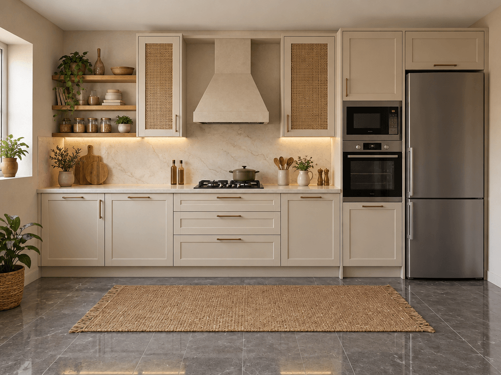Kitchen interior in no_style style — photo by GenRoom AI