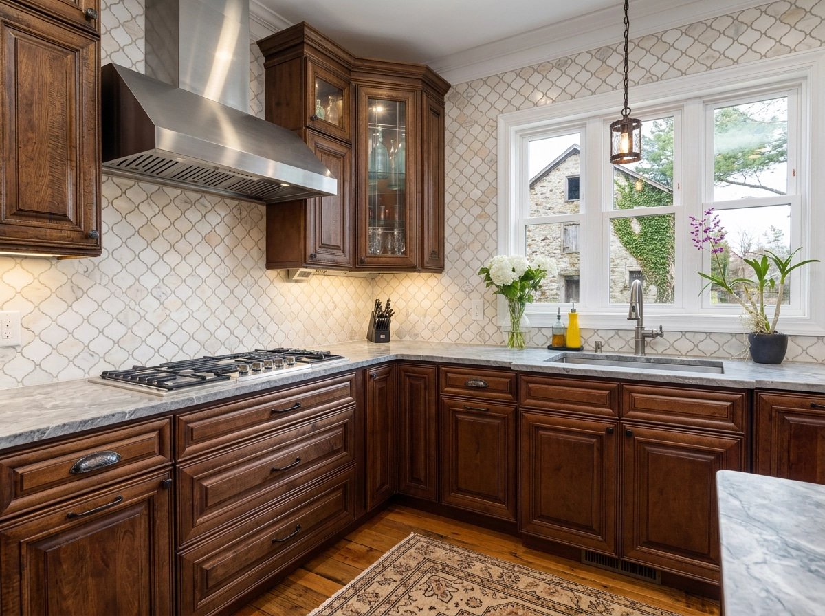 Interior design in Rustic style — Kitchen by GenRoom AI
