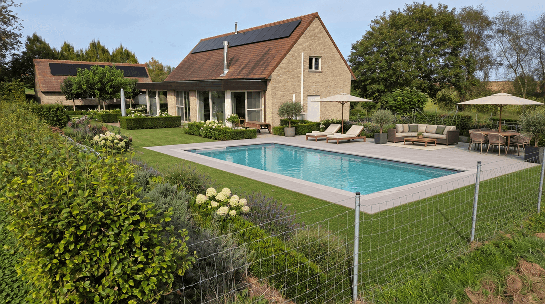 Yard design in no_style style — photo by GenRoom AI