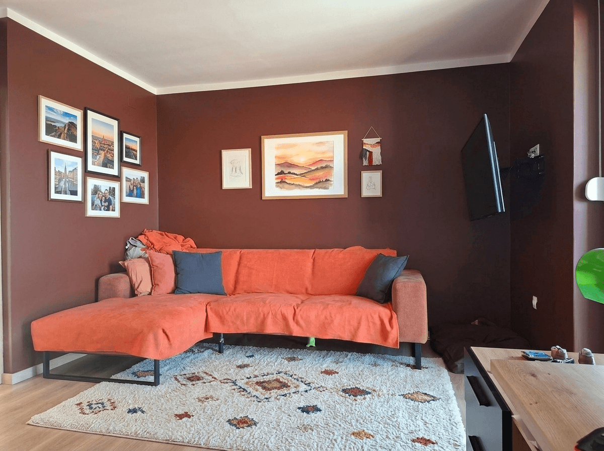 Interior design in Loft / Industrial style — Living Room by GenRoom AI