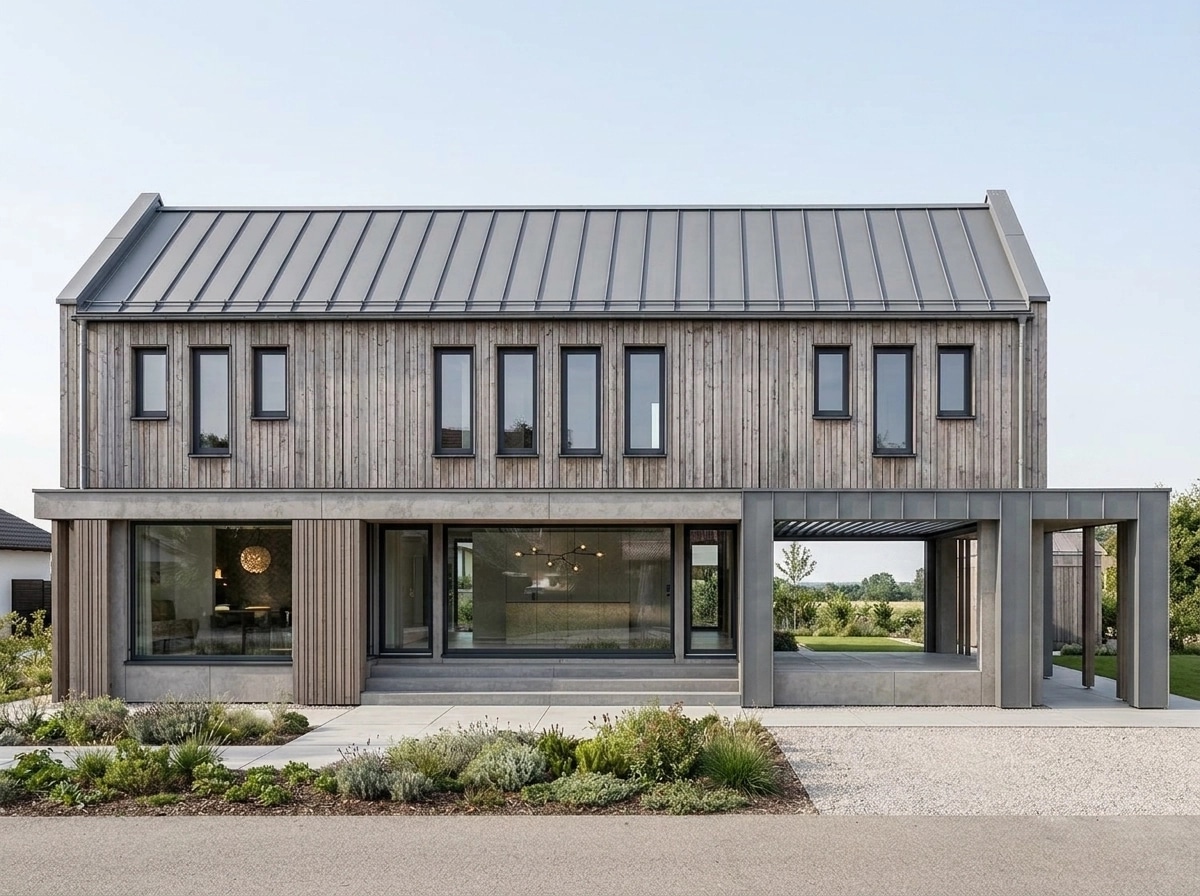 Contemporary Facade Facade design — facade photo by GenRoom AI