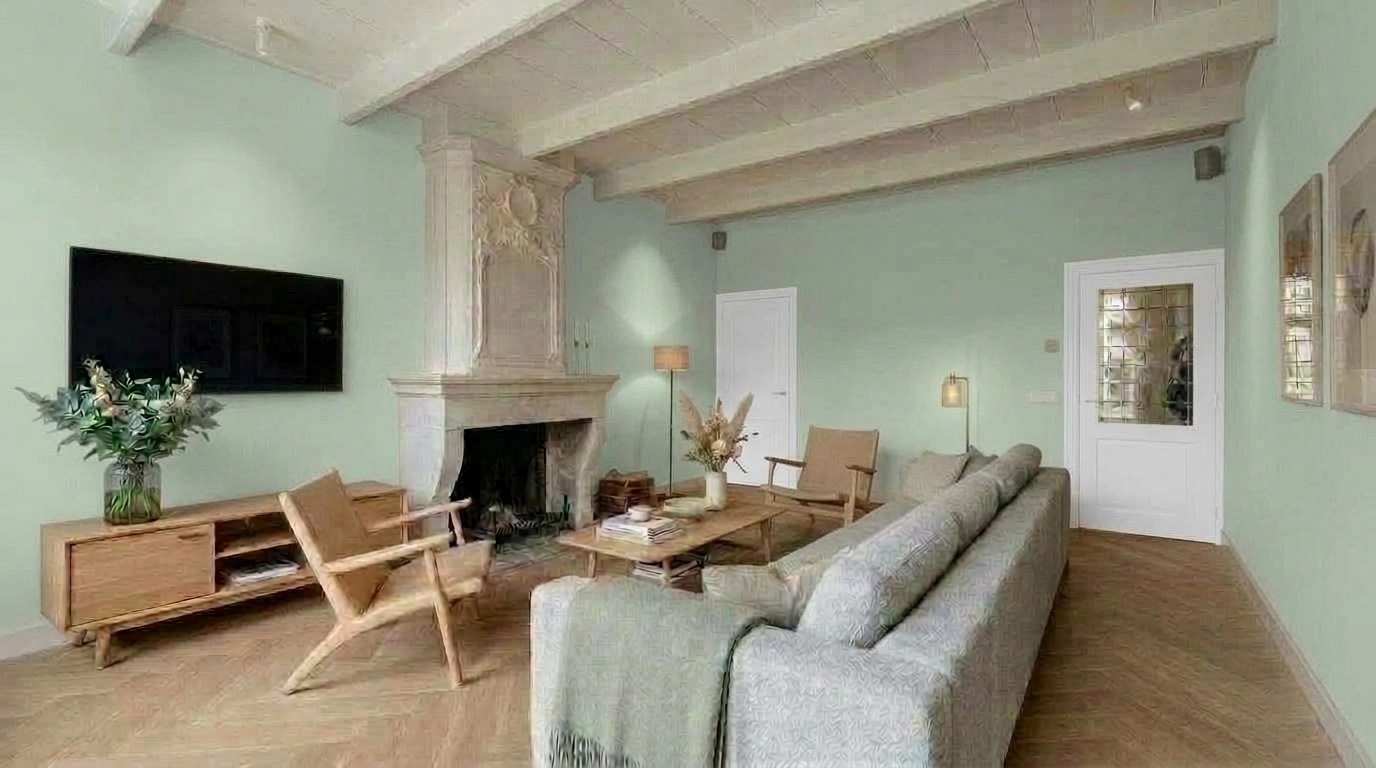 Scandinavian Living Room design — interior photo by GenRoom AI