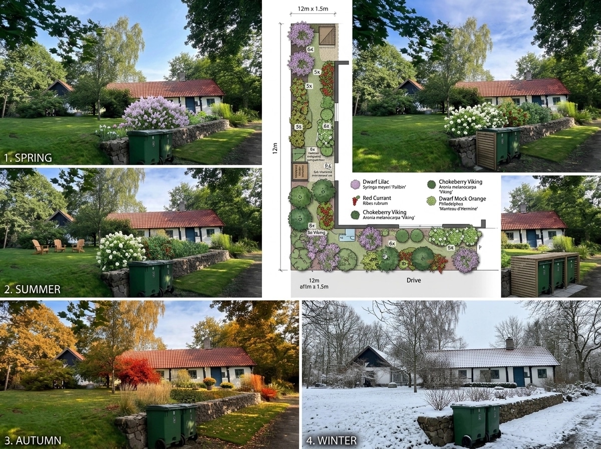 Landscape design in Eco Natural Garden style — Yard by GenRoom AI