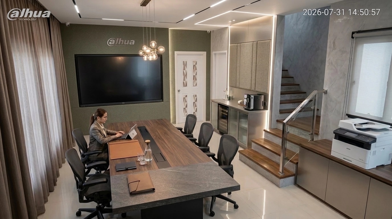 Interior design in Contemporary style — meeting_room by GenRoom AI