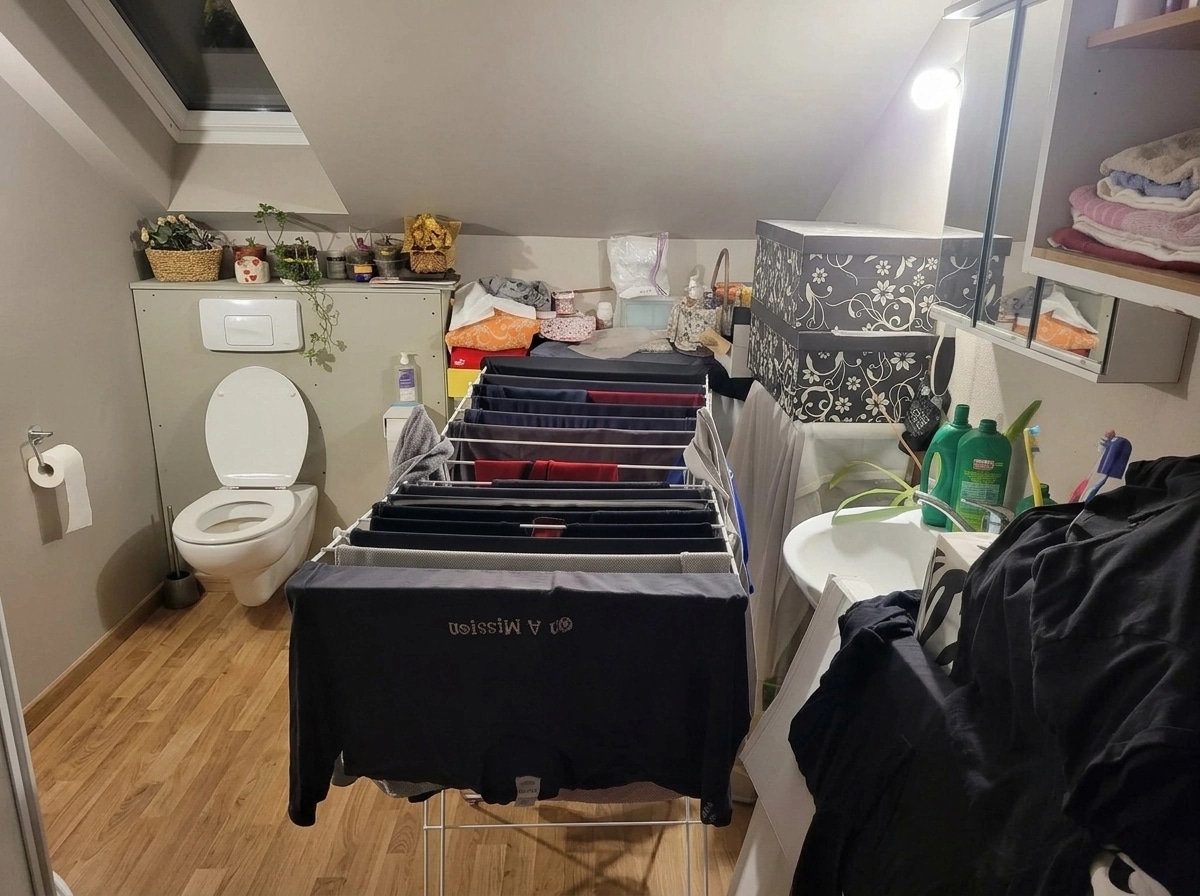 Bathroom interior in no_style style — photo by GenRoom AI