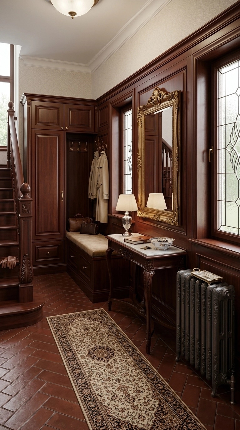 Hallway interior in Classic style — photo by GenRoom AI
