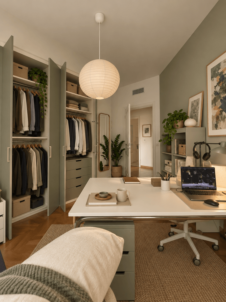 Scandinavian Office design — interior photo by GenRoom AI