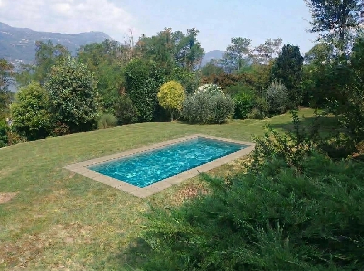Yard design in no_style style — photo by GenRoom AI