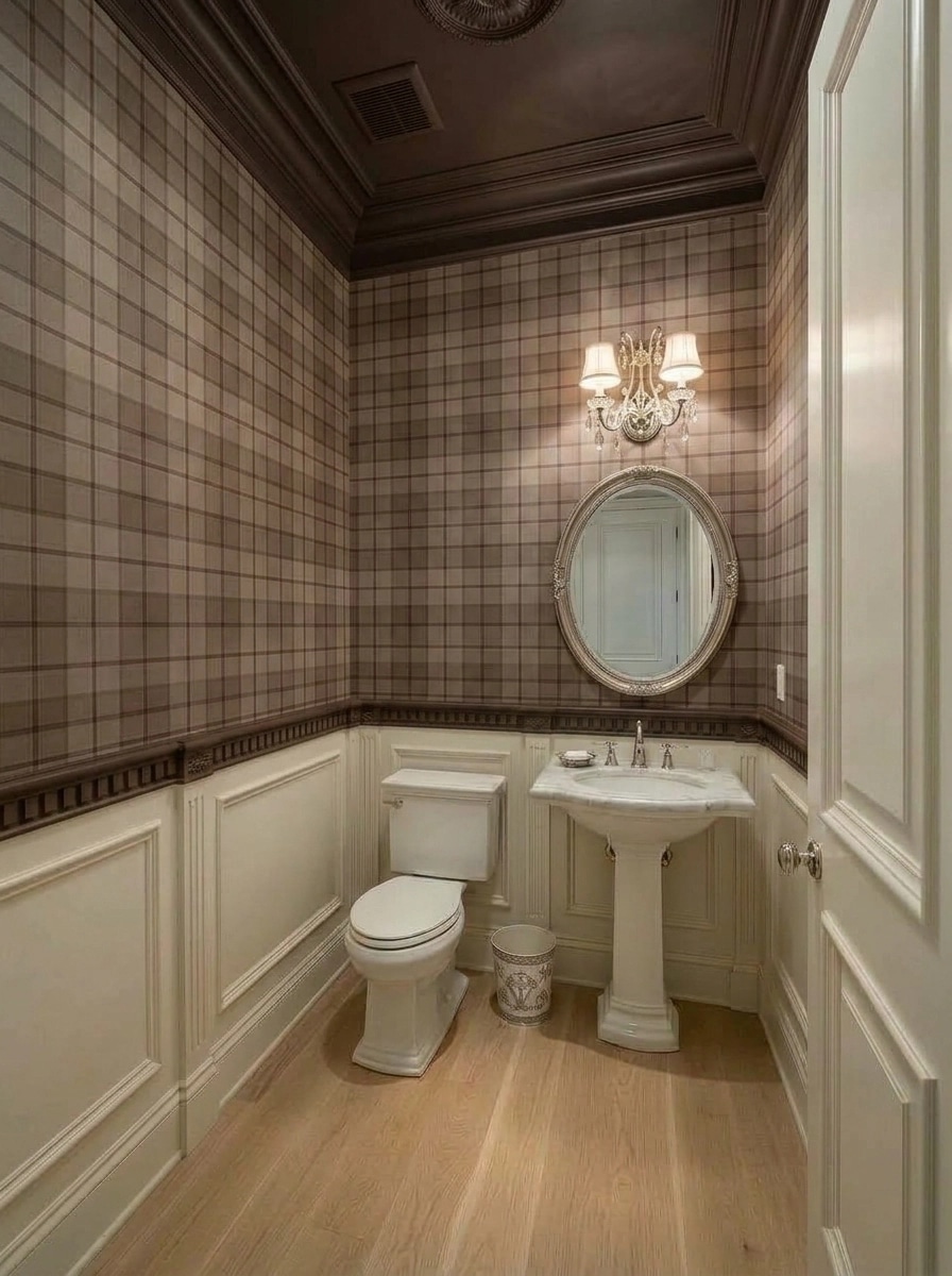 Neoclassic Bathroom design — interior photo by GenRoom AI