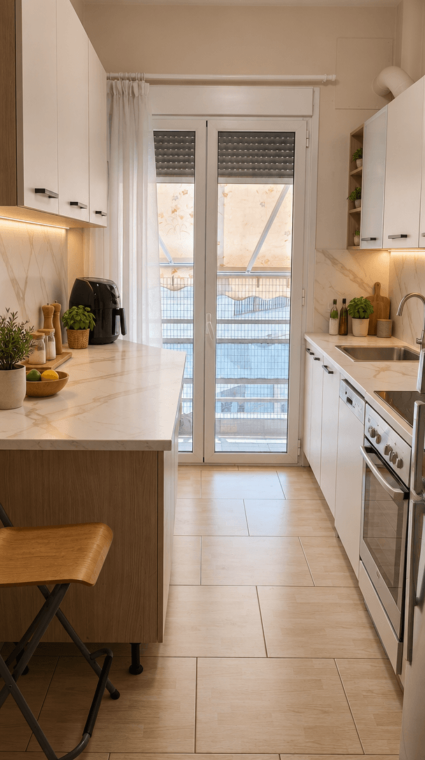 Kitchen interior in no_style style — photo by GenRoom AI
