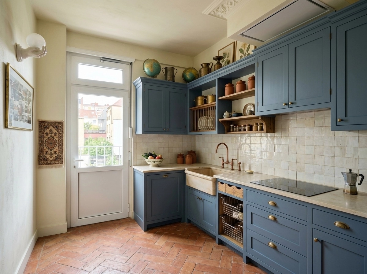 Kitchen interior in no_style style — photo by GenRoom AI