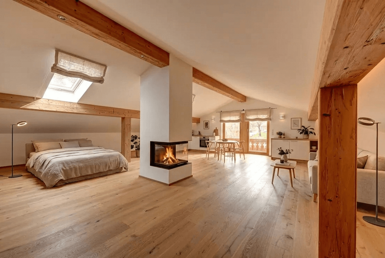 Diseño de interiores en estilo Scandinavian — studio por GenRoom AI