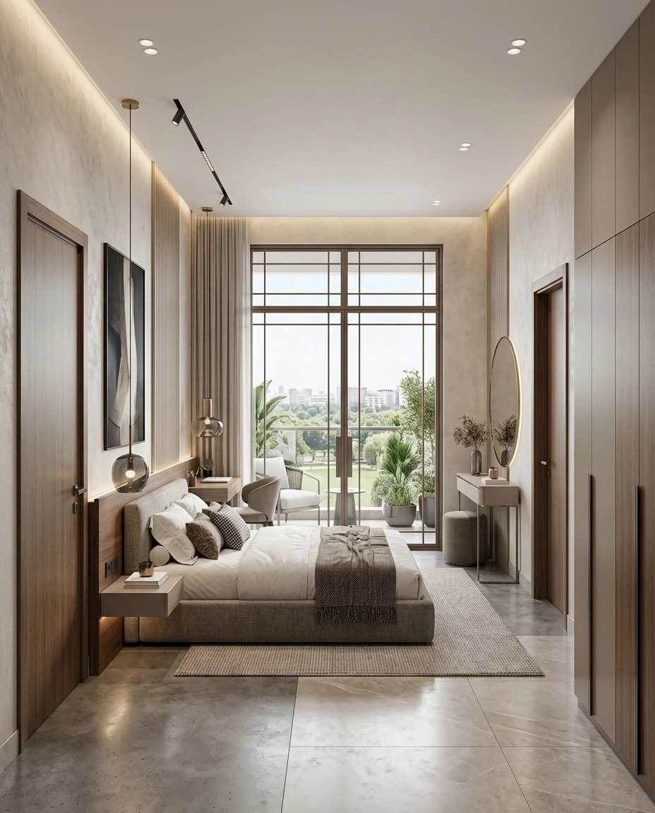 Interior design in Contemporary style — Bedroom by GenRoom AI