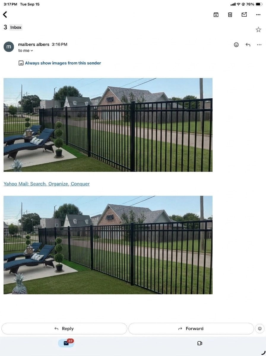 Yard design in no_style style — photo by GenRoom AI