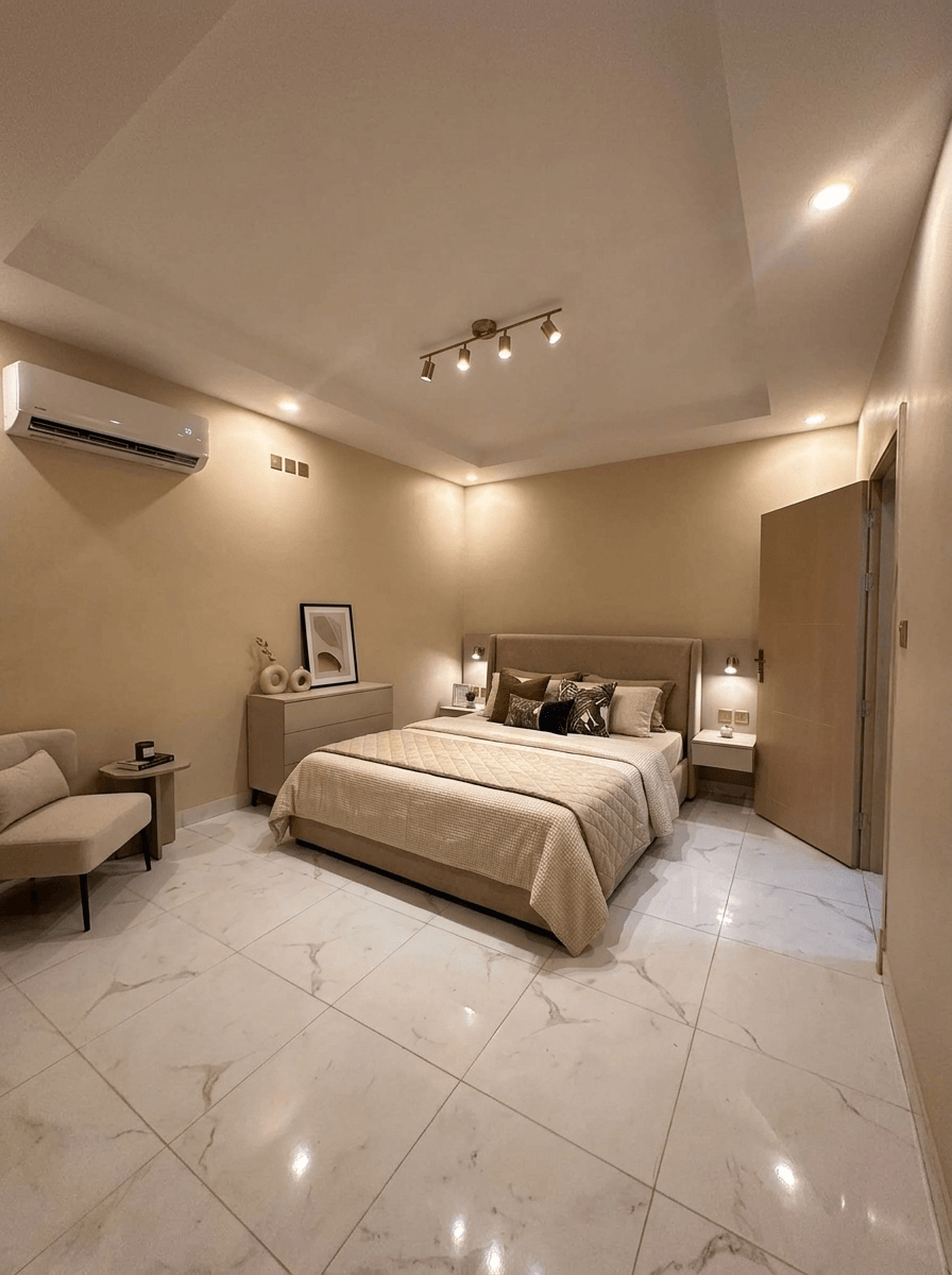 Contemporary Bedroom design — interior photo by GenRoom AI