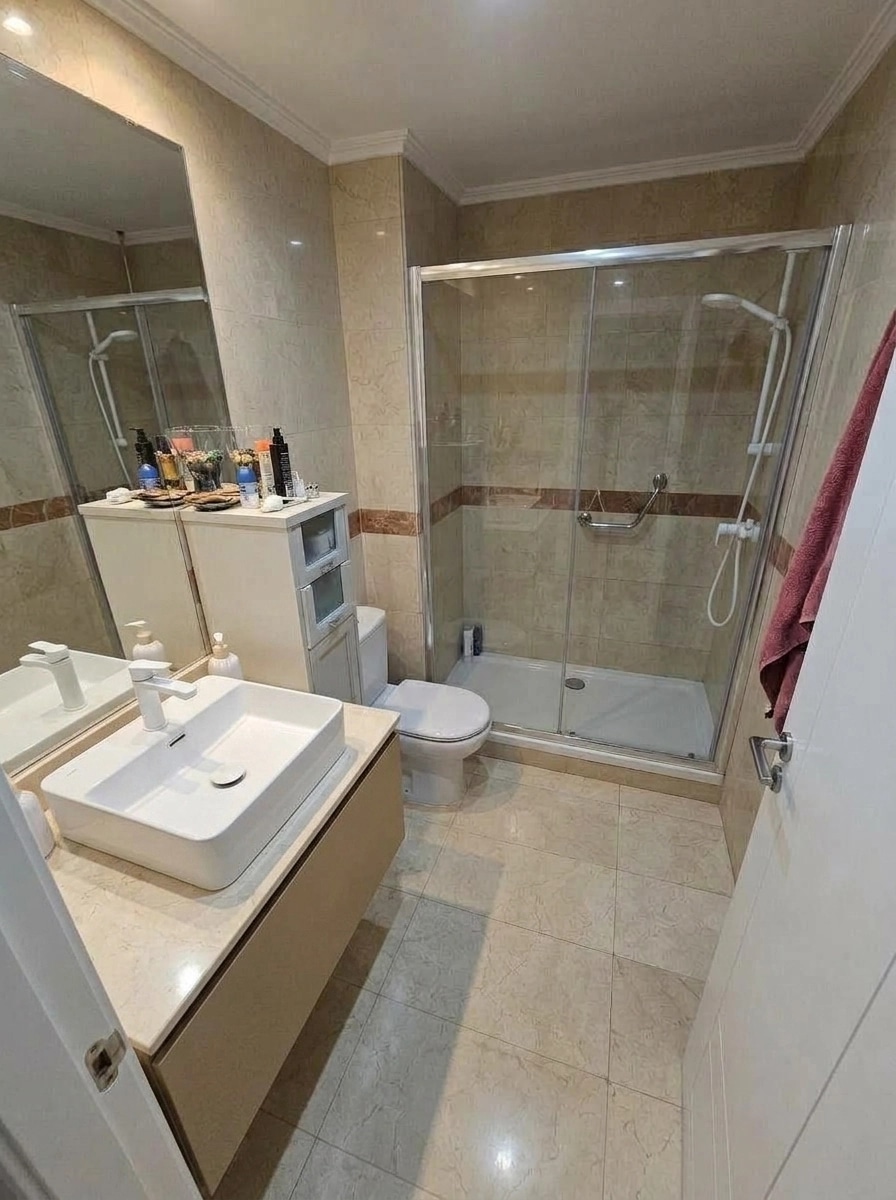 Bathroom interior in no_style style — photo by GenRoom AI