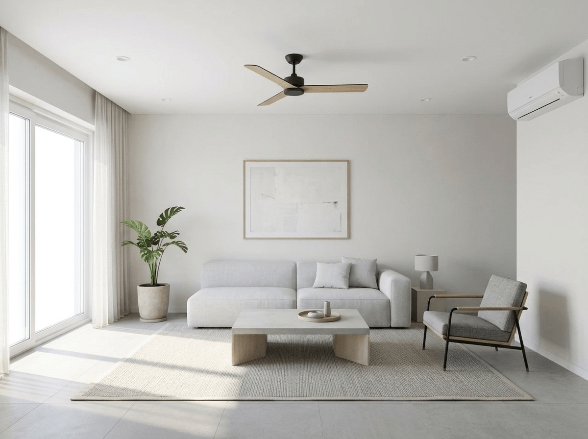 Interior design in Minimalism style — Living Room by GenRoom AI