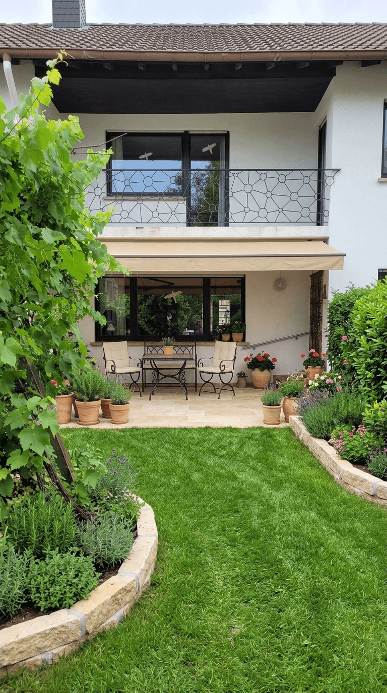 Mediterranean Yard Yard design — yard photo by GenRoom AI