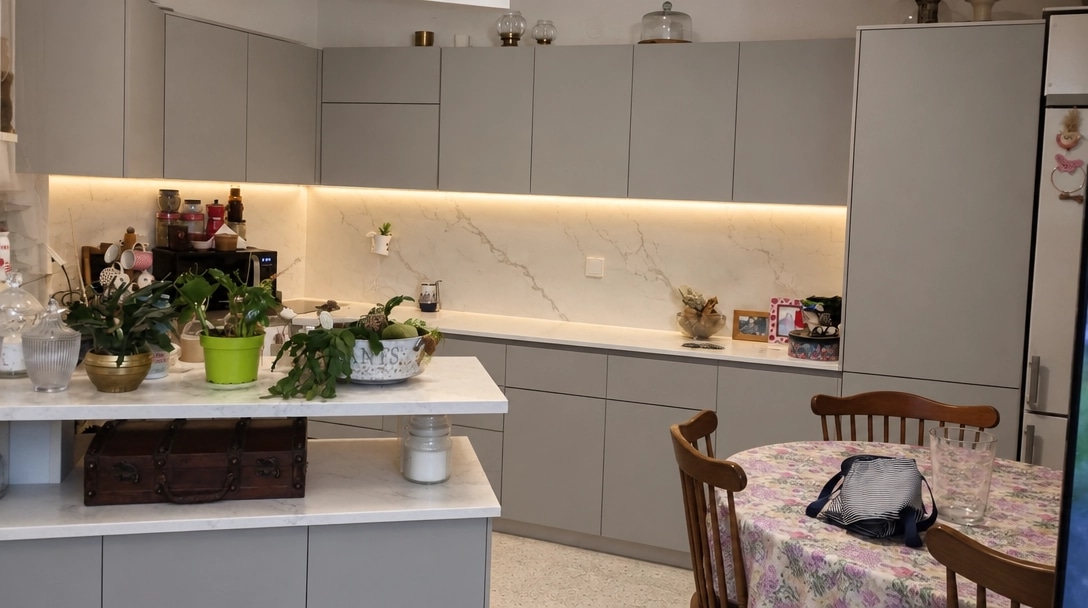 Contemporary Kitchen design — interior photo by GenRoom AI
