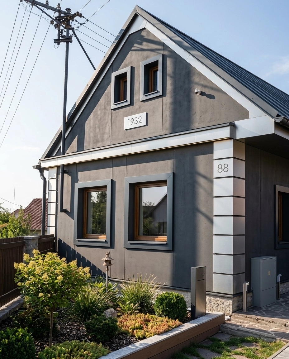 Contemporary Facade Facade design — facade photo by GenRoom AI