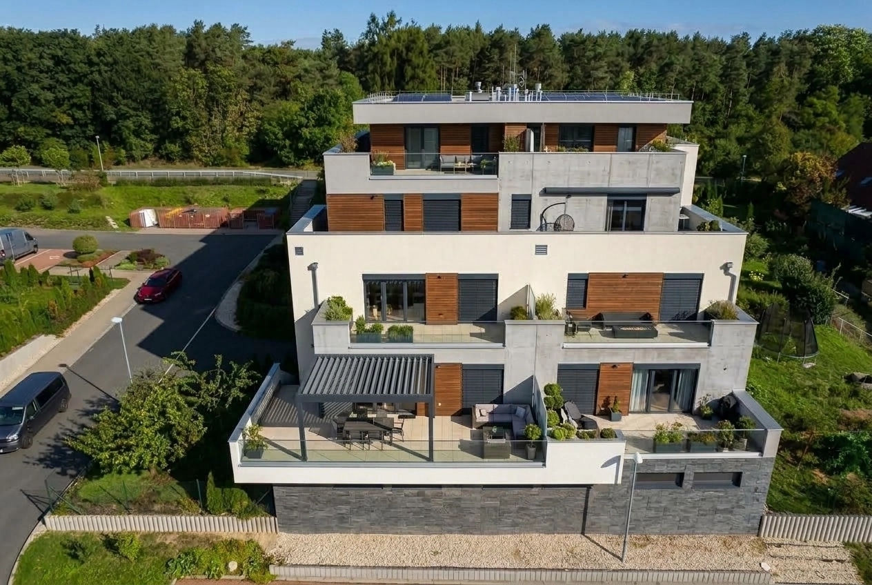 Facade design in Contemporary Facade style — Facade by GenRoom AI