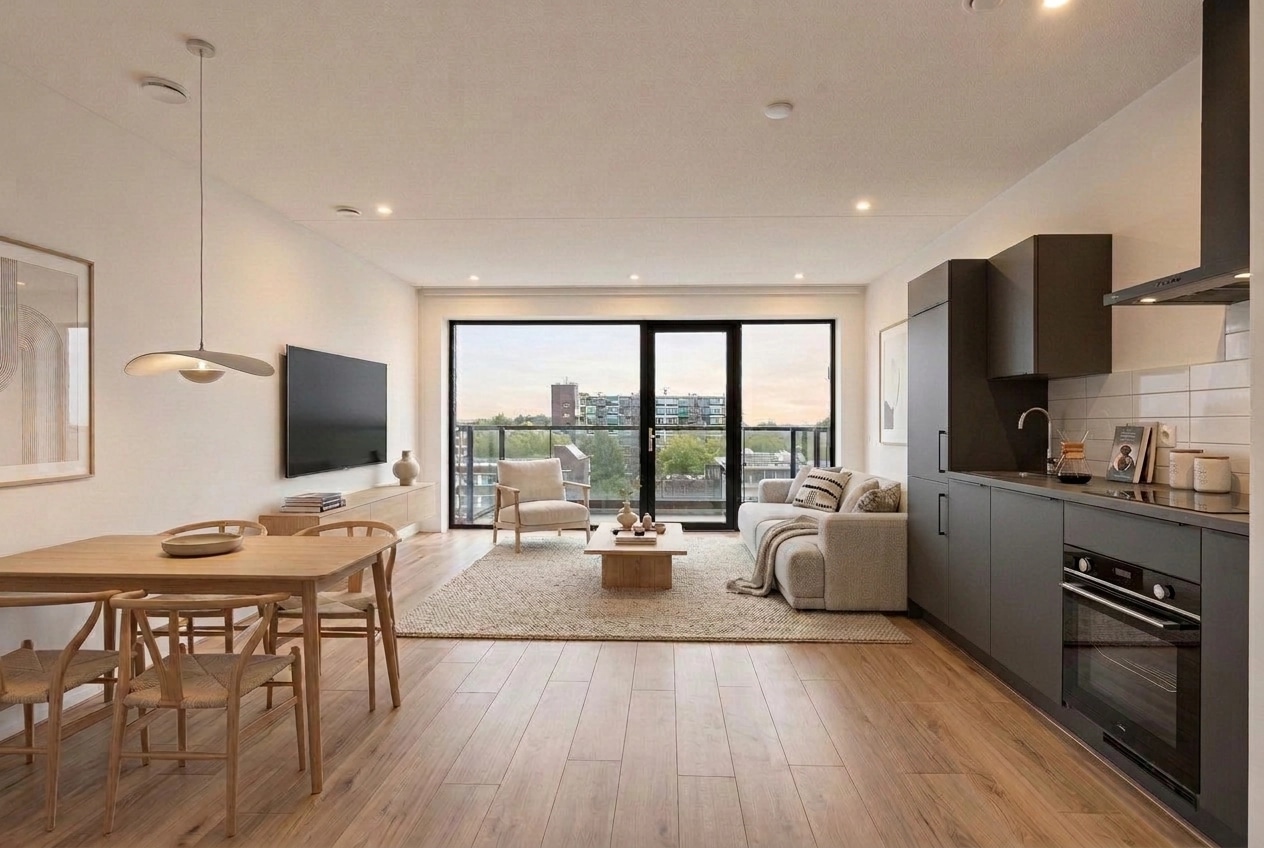 Scandinavian Living Room design — interior photo by GenRoom AI