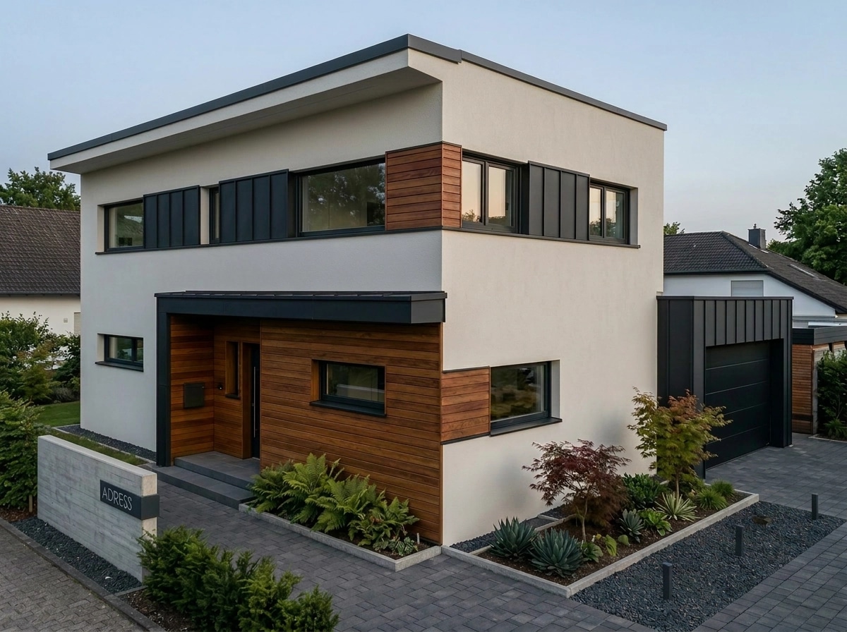 Scandinavian Facade Facade design — facade photo by GenRoom AI