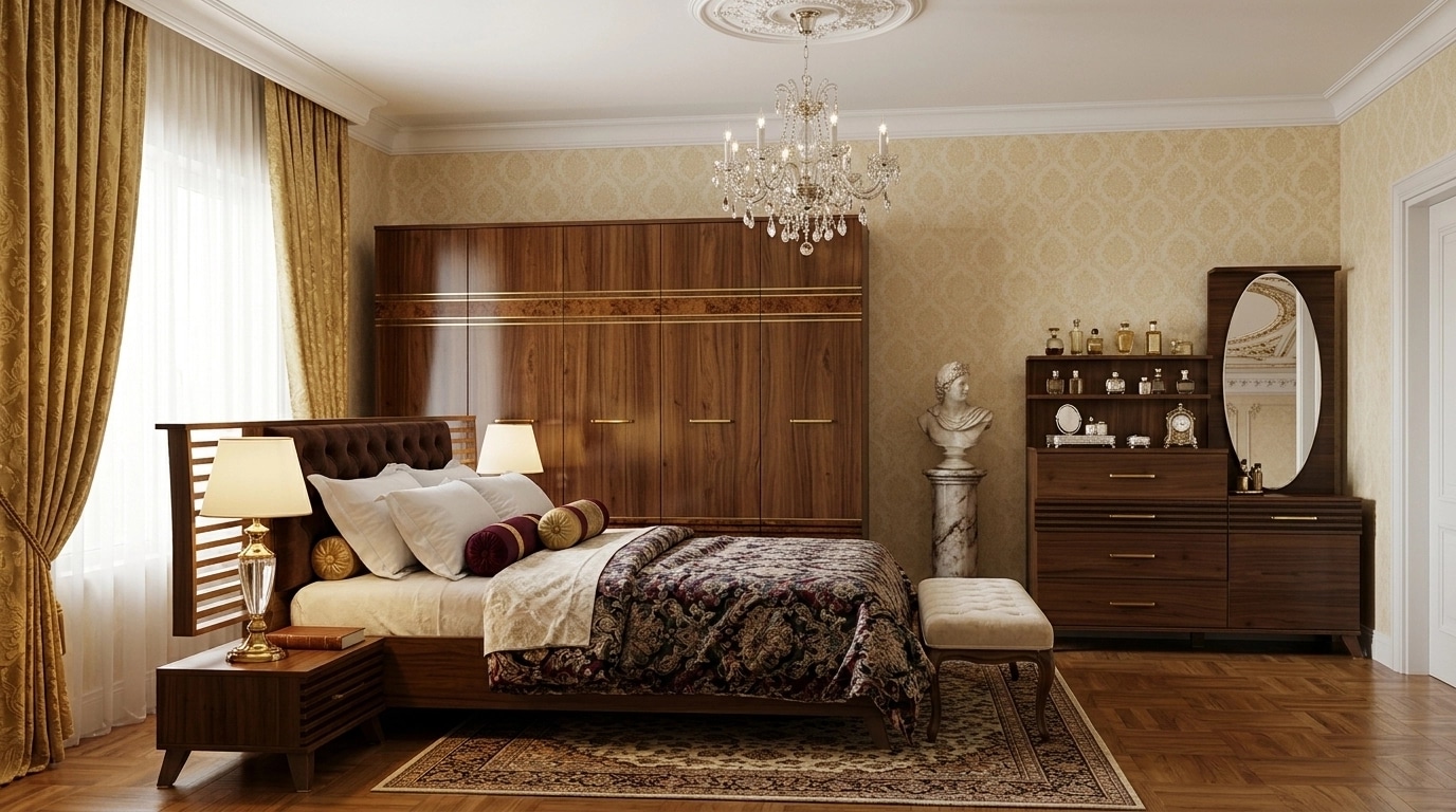 Interior design in Classic style — Bedroom by GenRoom AI