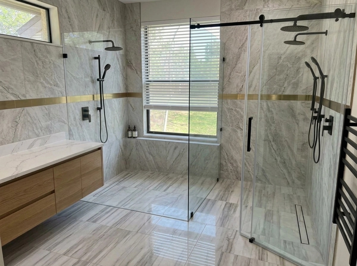 Bathroom interior in no_style style — photo by GenRoom AI