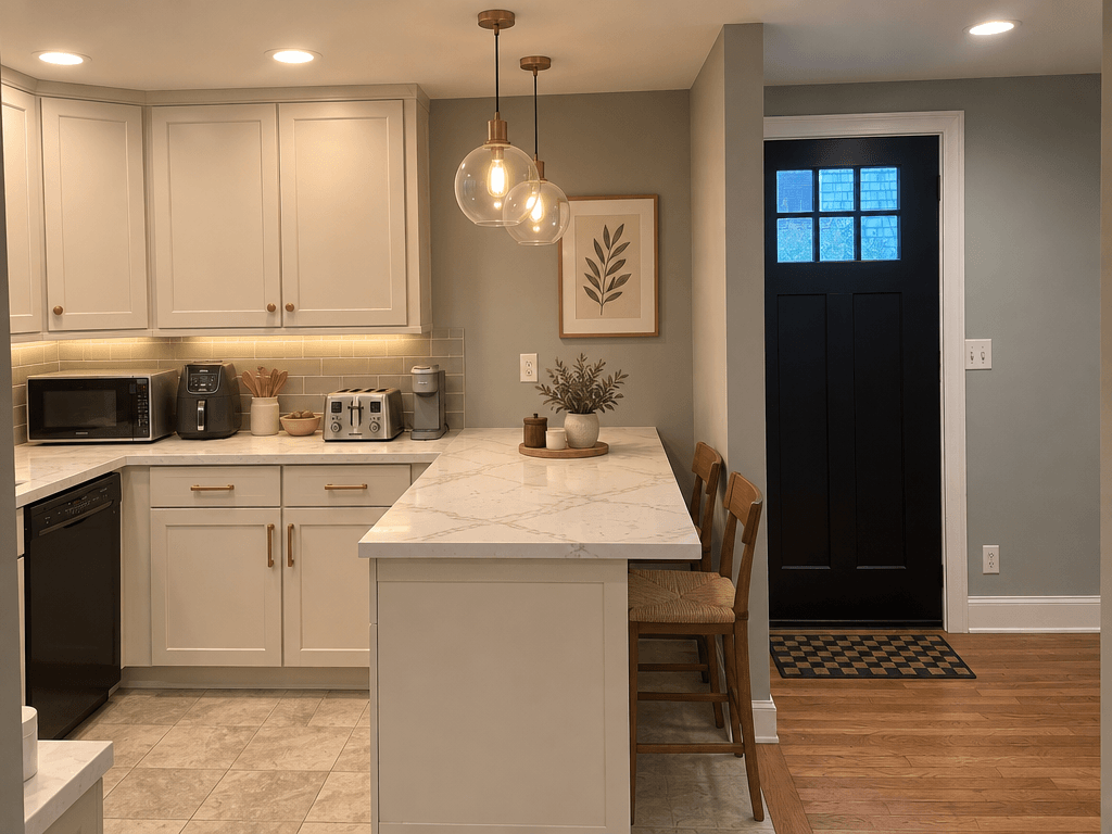 Kitchen interior in no_style style — photo by GenRoom AI