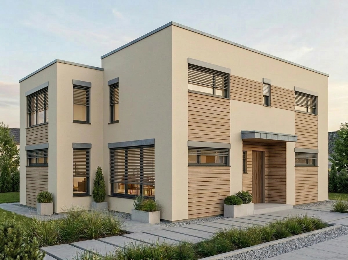 Scandinavian Facade Facade design — facade photo by GenRoom AI