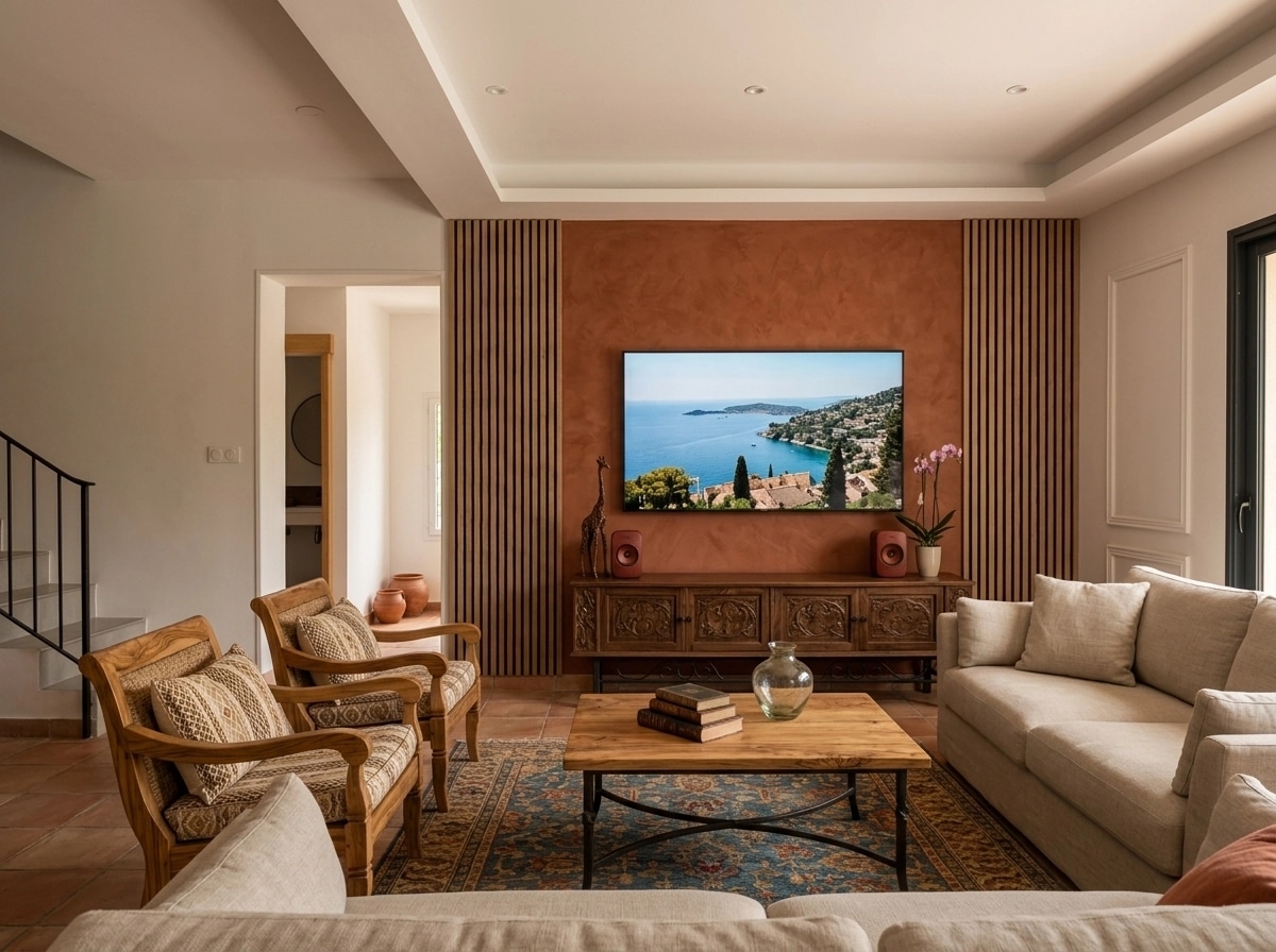 Interior design in Mediterranean style — Living Room by GenRoom AI