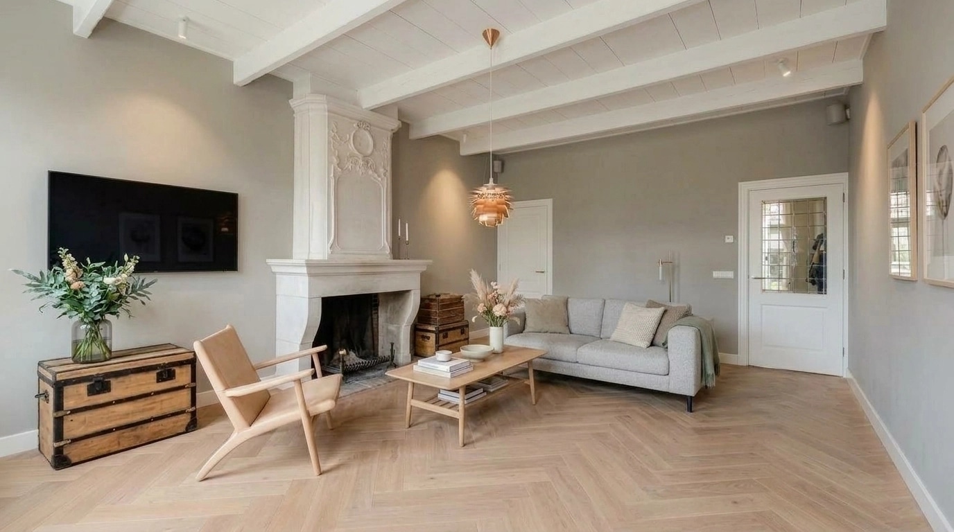 Scandinavian Living Room design — interior photo by GenRoom AI
