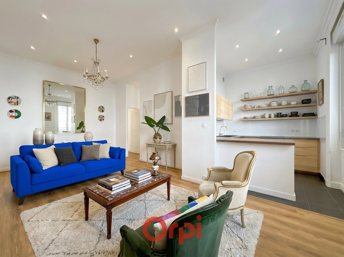 Interior design in French Parisian style — Living Room by GenRoom AI