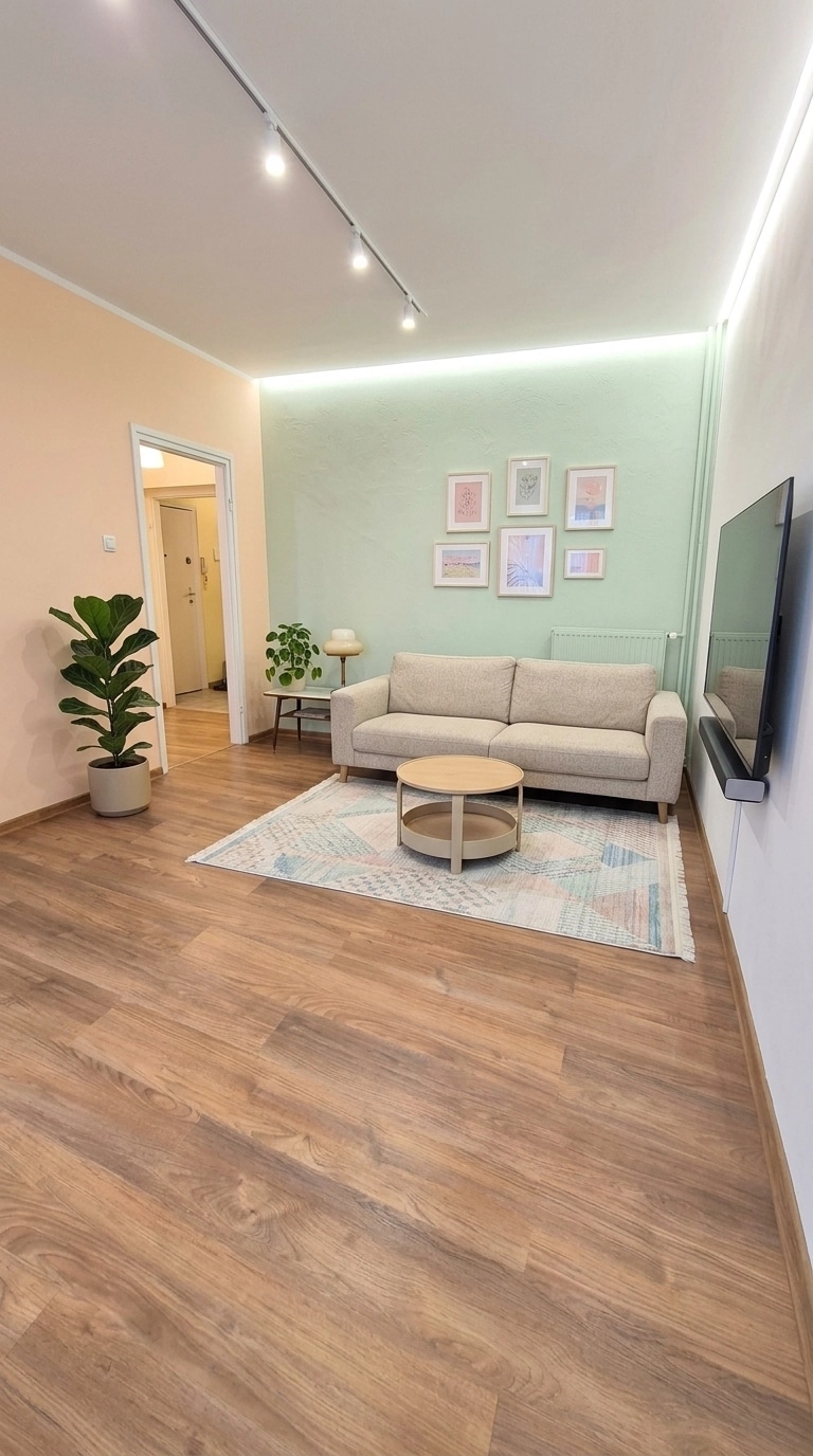 Interior design in Contemporary style — Living Room by GenRoom AI