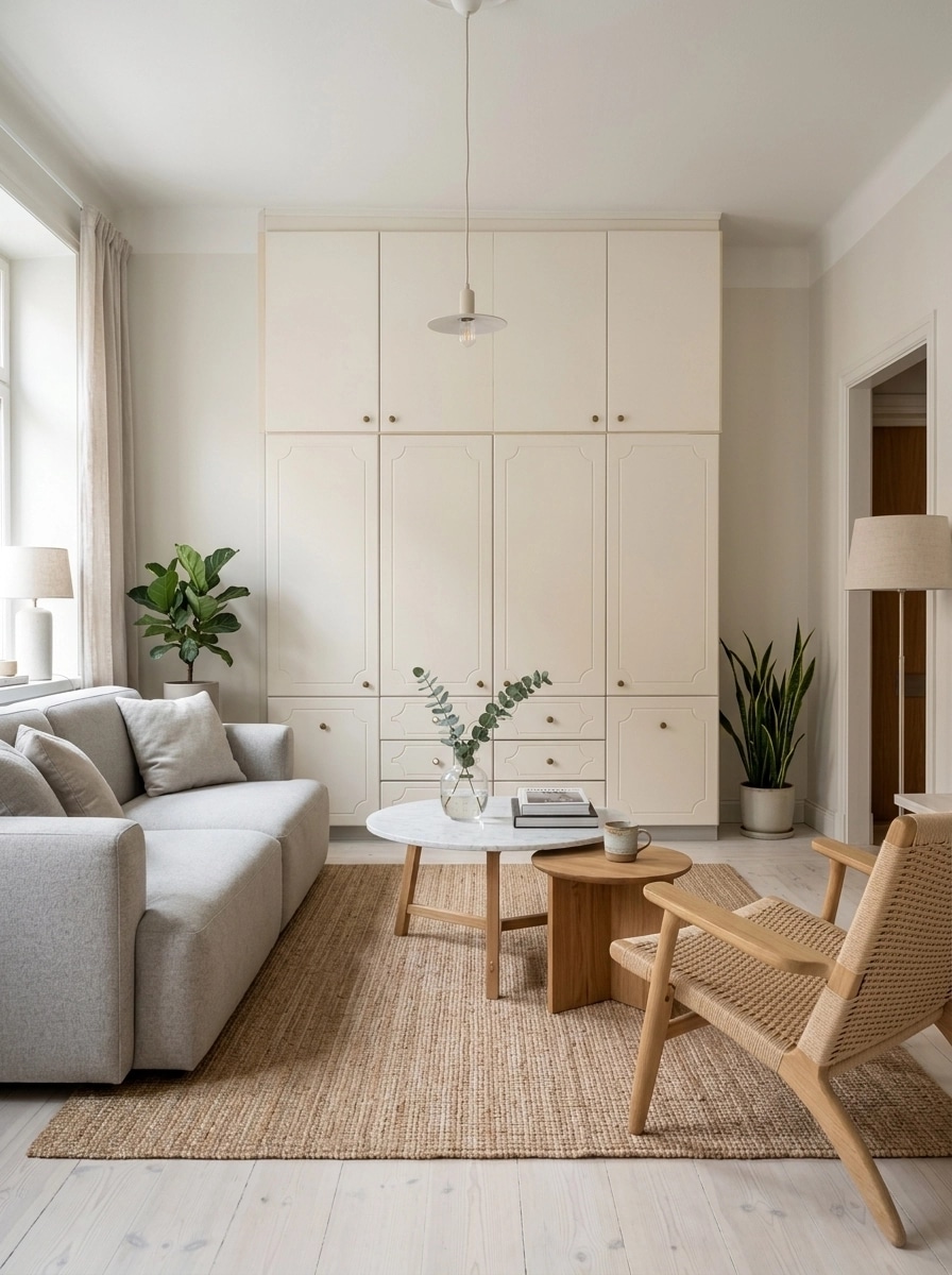 Scandinavian Living Room design — interior photo by GenRoom AI