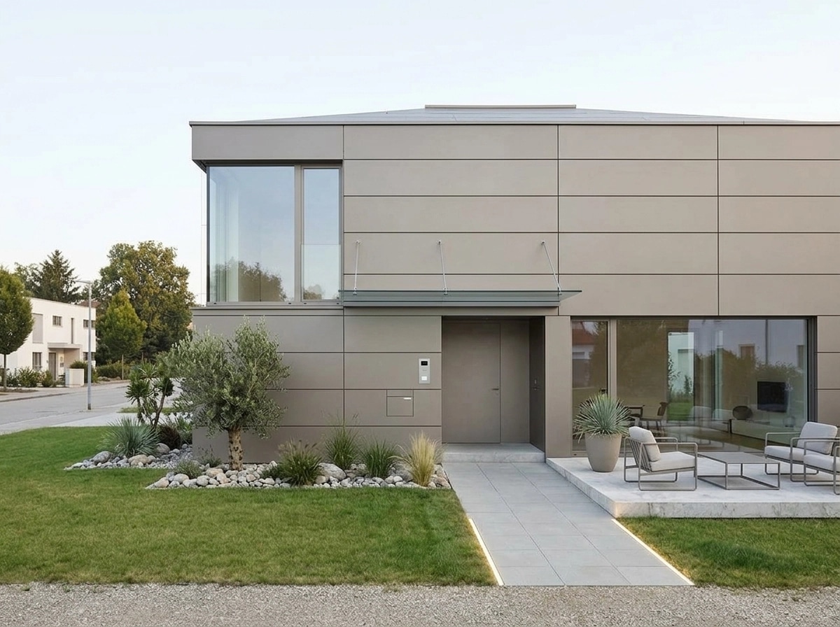 Minimalist Facade Facade design — facade photo by GenRoom AI