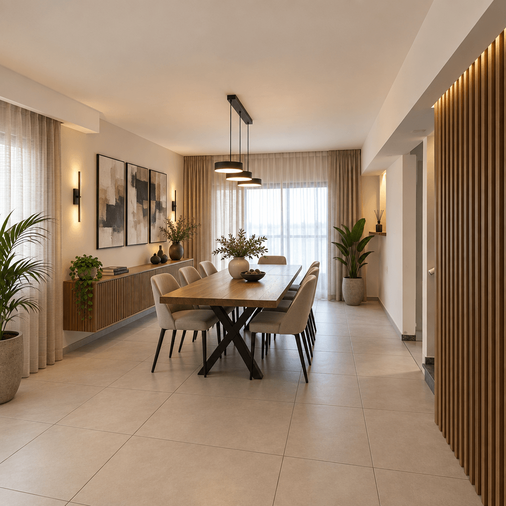 Interior design in Contemporary style — dining_room by GenRoom AI