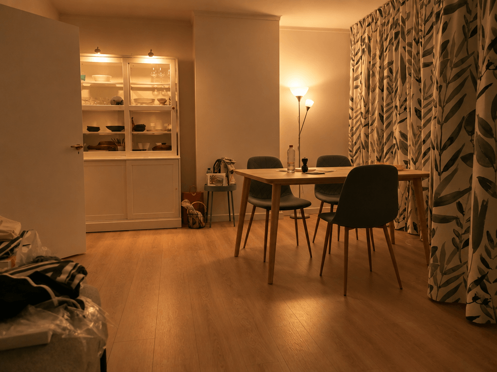 Interior design in Scandinavian style — dining_room by GenRoom AI