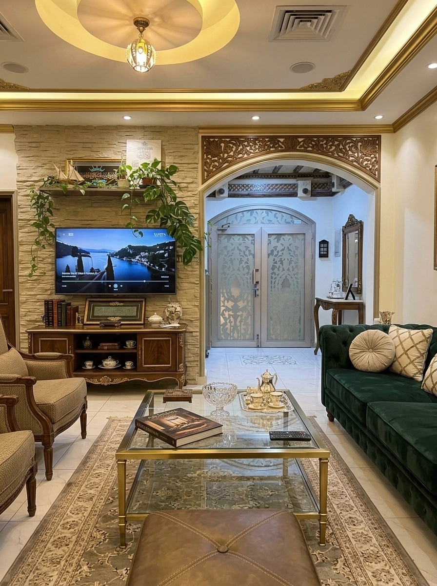 Interior design in Classic style — Living Room by GenRoom AI