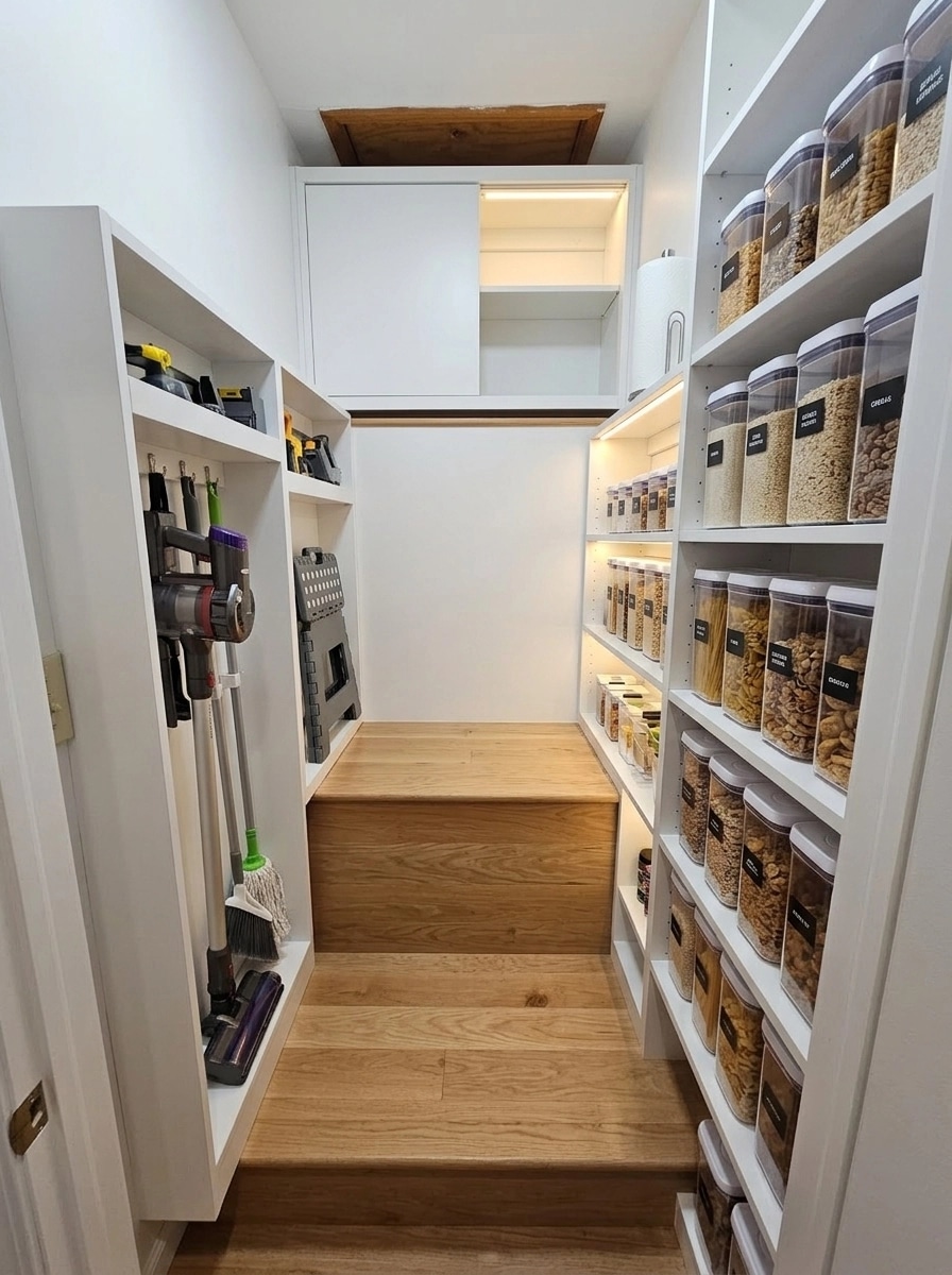 Interior design in Contemporary style — pantry by GenRoom AI