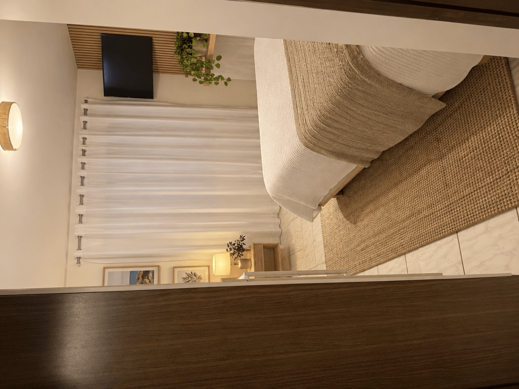 Interior design in Portuguese Modern style — Bedroom by GenRoom AI