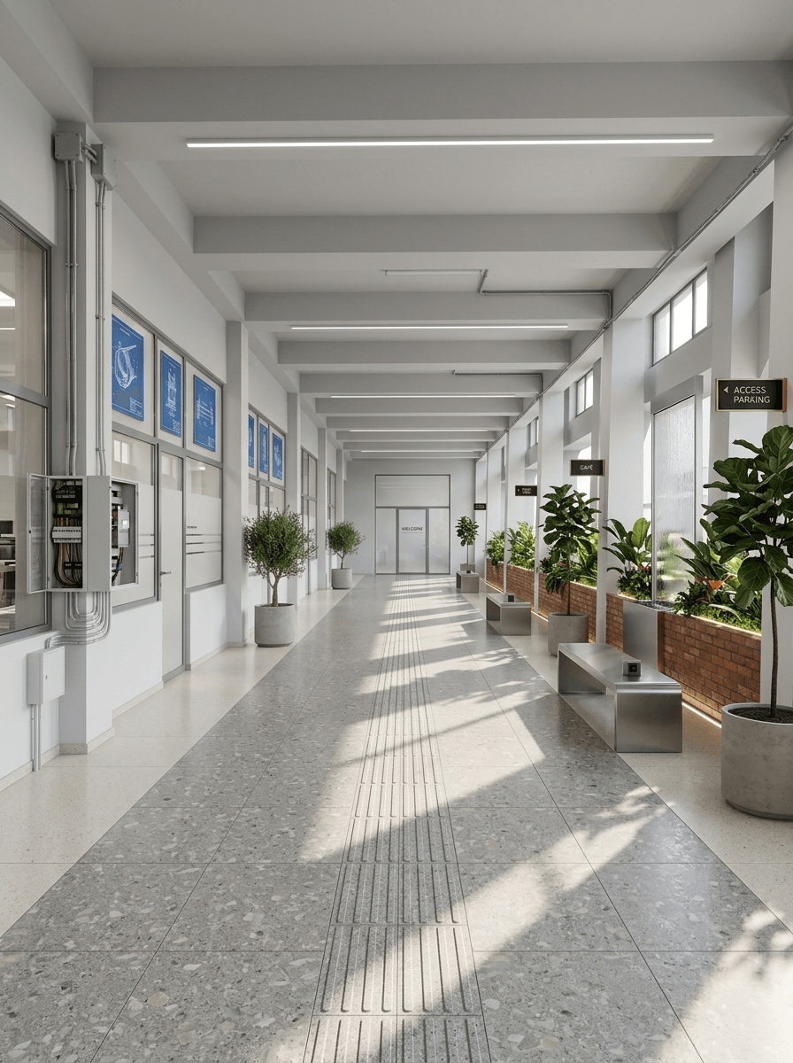 Hallway interior in no_style style — photo by GenRoom AI