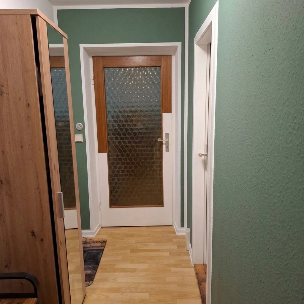 Hallway interior in no_style style — photo by GenRoom AI