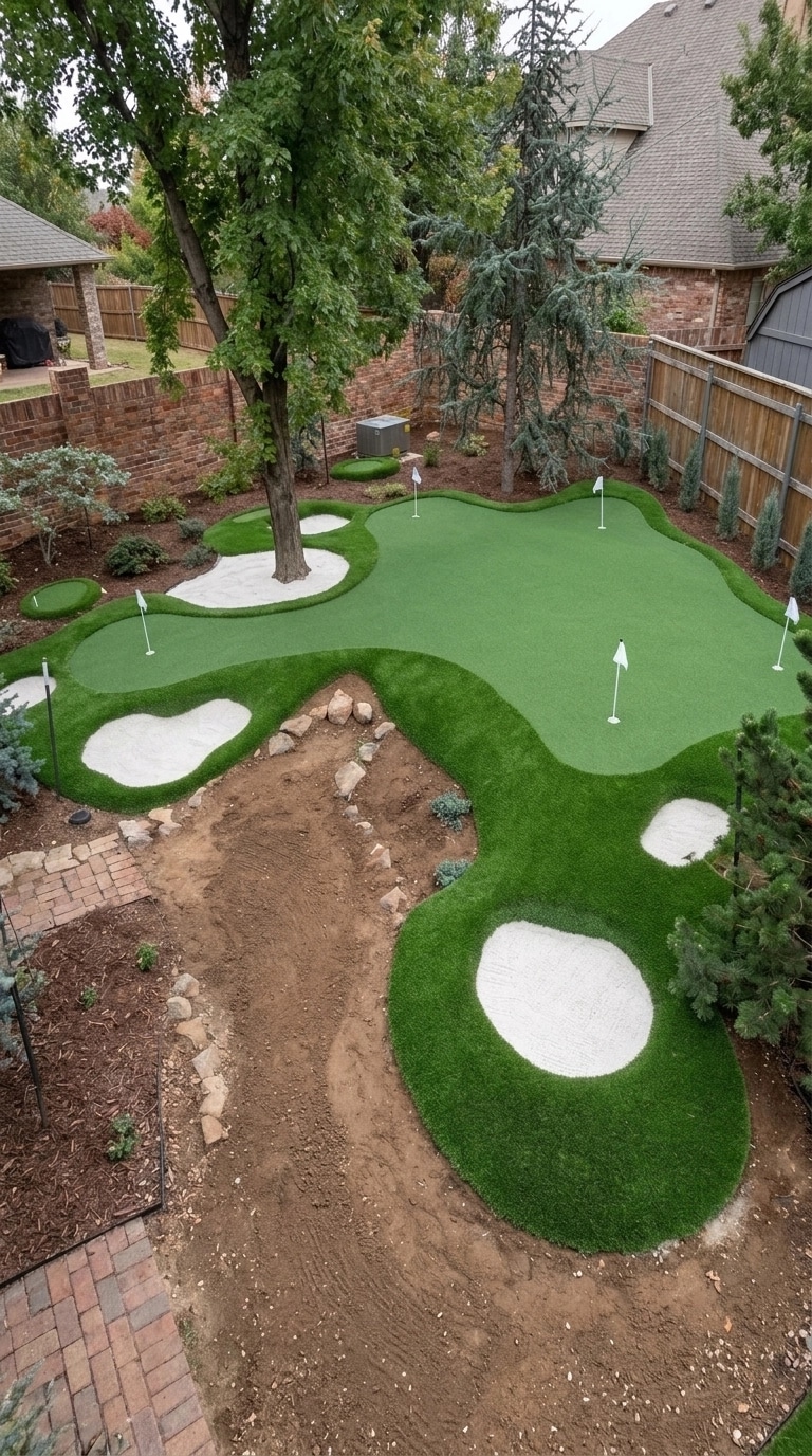 Yard design in no_style style — photo by GenRoom AI