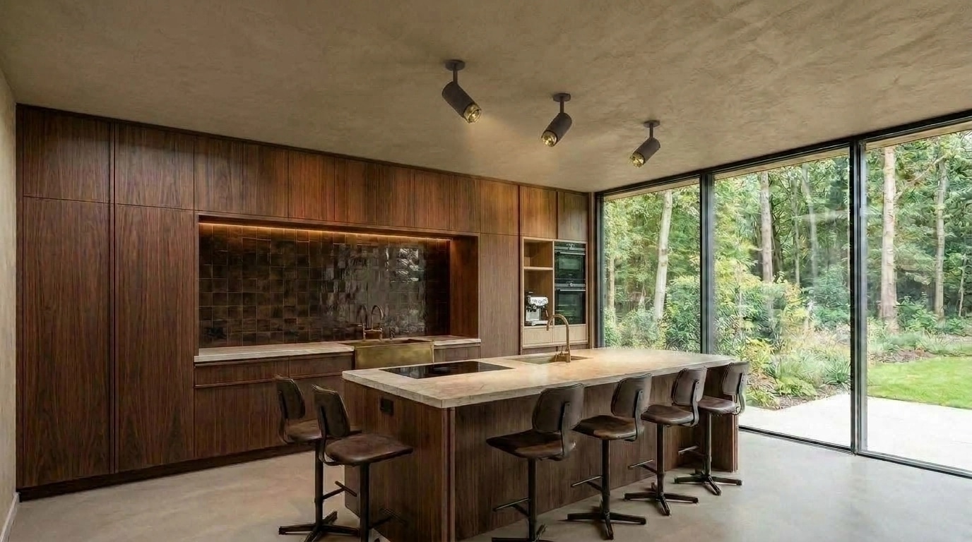 Kitchen interior in no_style style — photo by GenRoom AI