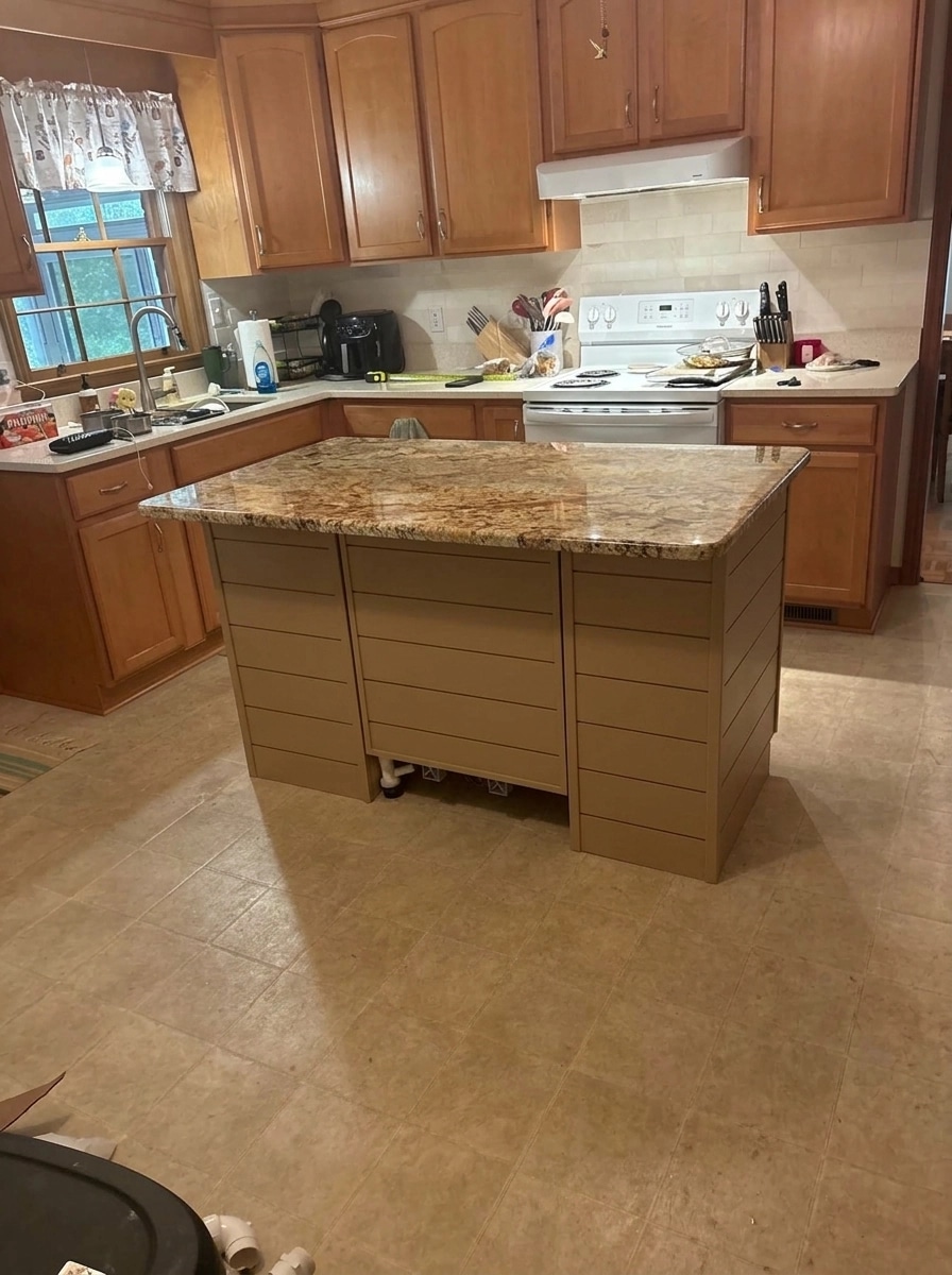 Kitchen interior in no_style style — photo by GenRoom AI